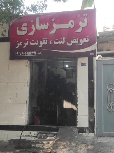 عکس ترمزسازی رضا