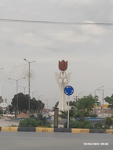 عکس میدان مرکزی قهجاورستان (شهدا)