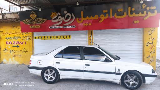 عکس تزئیناتی اتومبیل رضوی