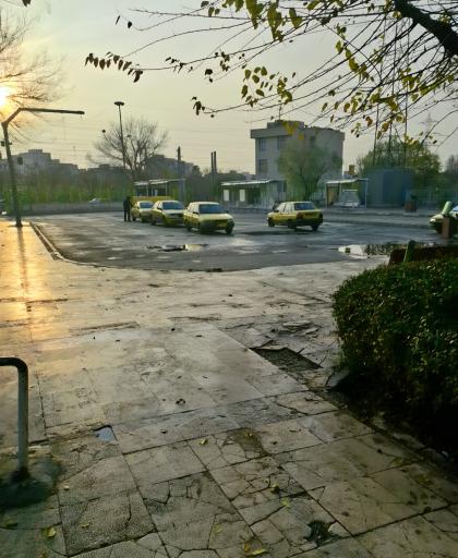 عکس ایستگاه تاکسی جوانمرد-قرچک
