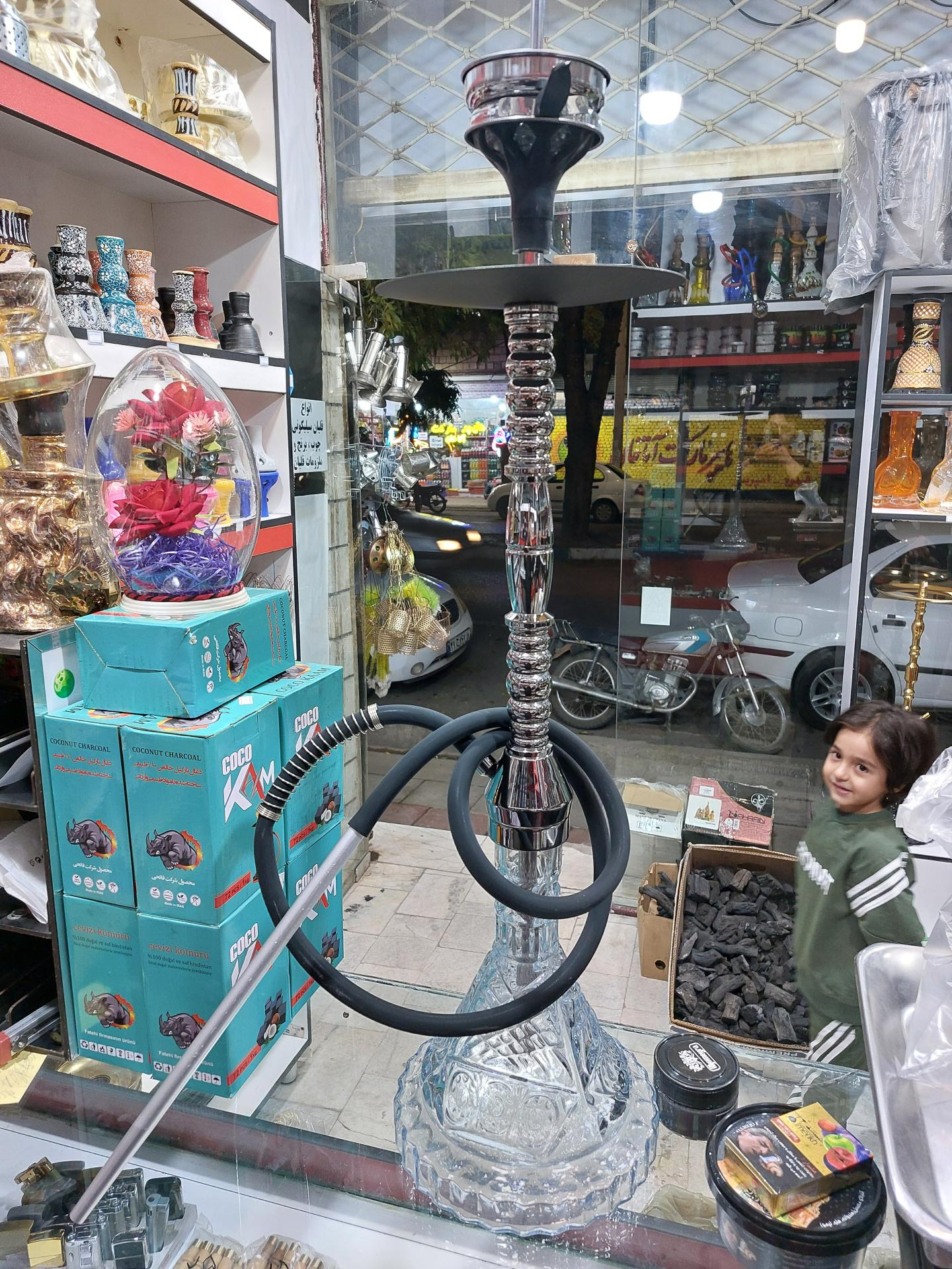 عکس قلیان و ذغال آزادگان