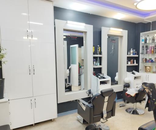 عکس آرایشگاه مردانه ویژن