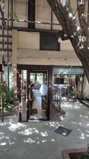 عکس باغ رستوران ساعی