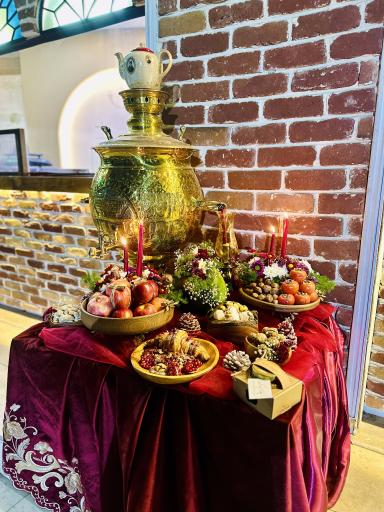 عکس سمنوی سنتی پای دیگ سادات