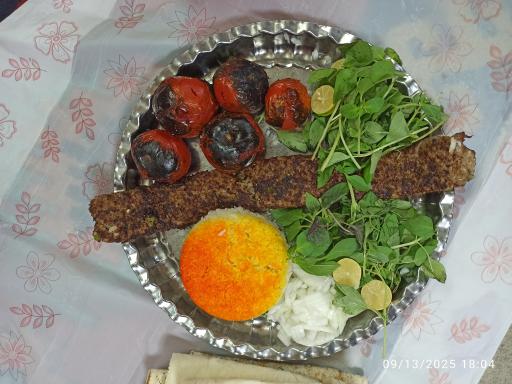عکس کباب ساطوری بناب برادران علیزاده