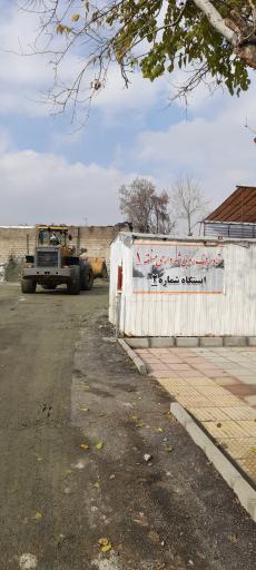 عکس ستاد برف روبی شهرداری منطقه یک سنندج 