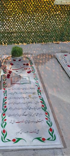 عکس مزار شهید داود جعفری