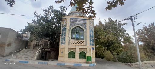 عکس مسجد و امامزاده طاهر قمصر