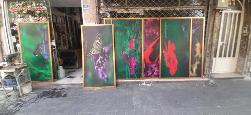 عکس شیشه بری شیرزاد