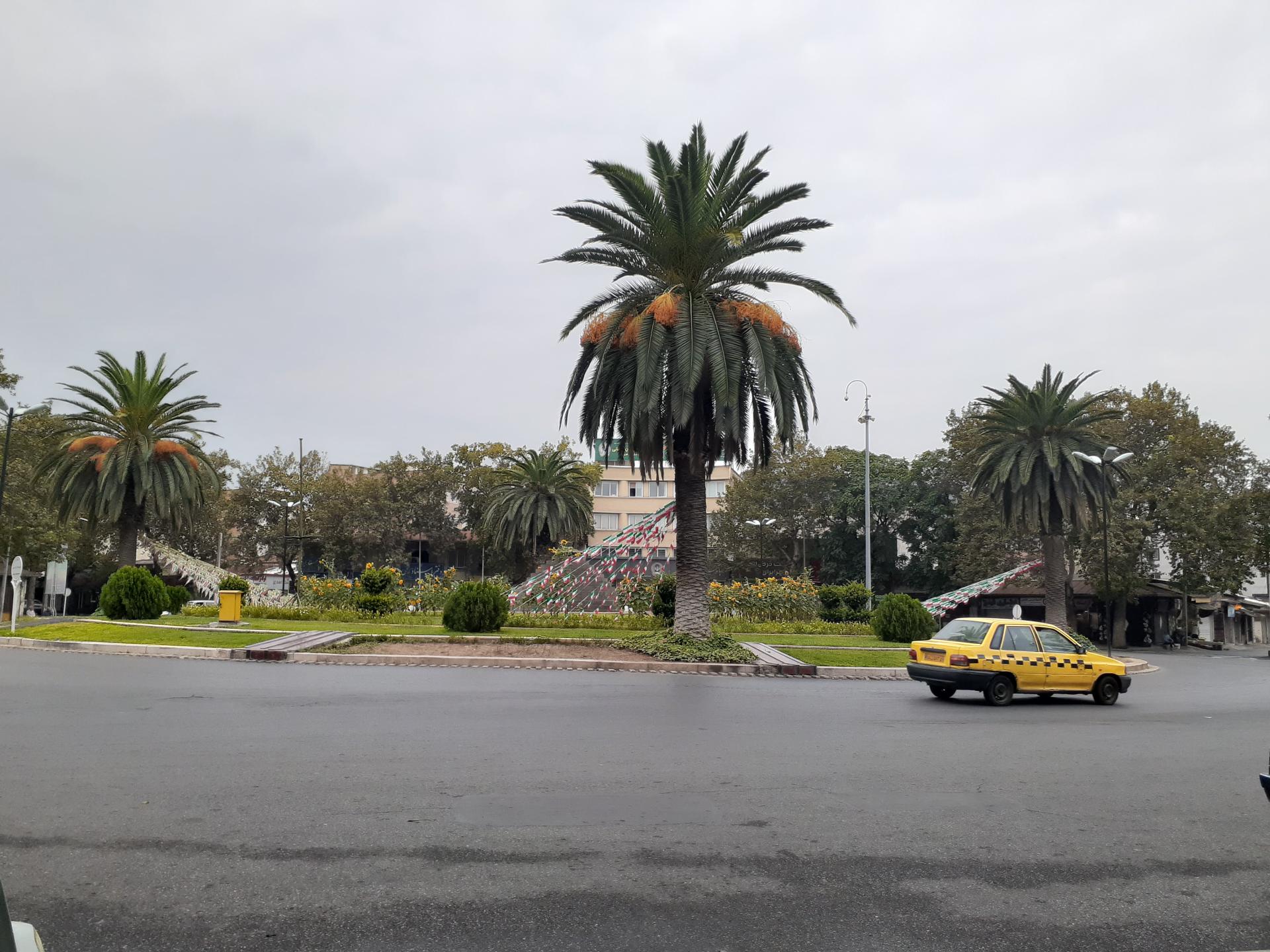 عکس میدان مازندران/ میدان شهید هزار جریبی