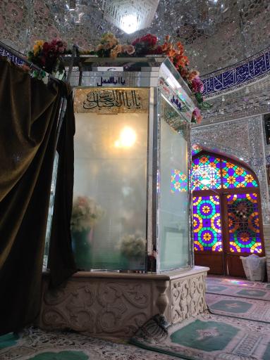 عکس قدمگاه حضرت عباس