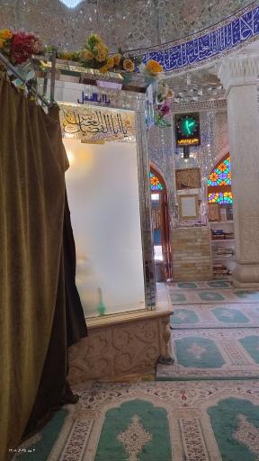 عکس قدمگاه حضرت عباس