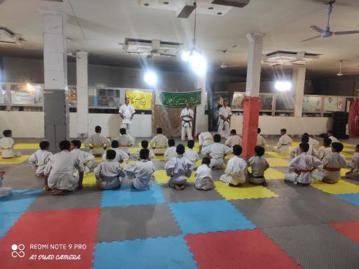 عکس باشگاه کیوکوشین کاراته دوجوی جودی