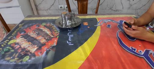 عکس تهیه غذا برکت