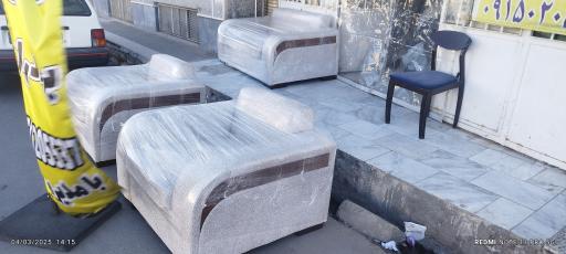 عکس تعمیرات و روکش مبل برادران