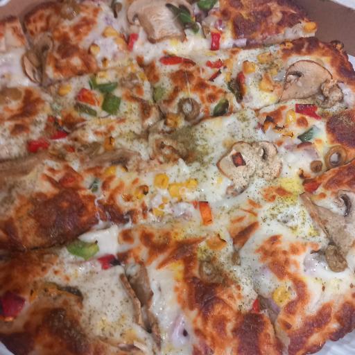 عکس پیتزا چمن