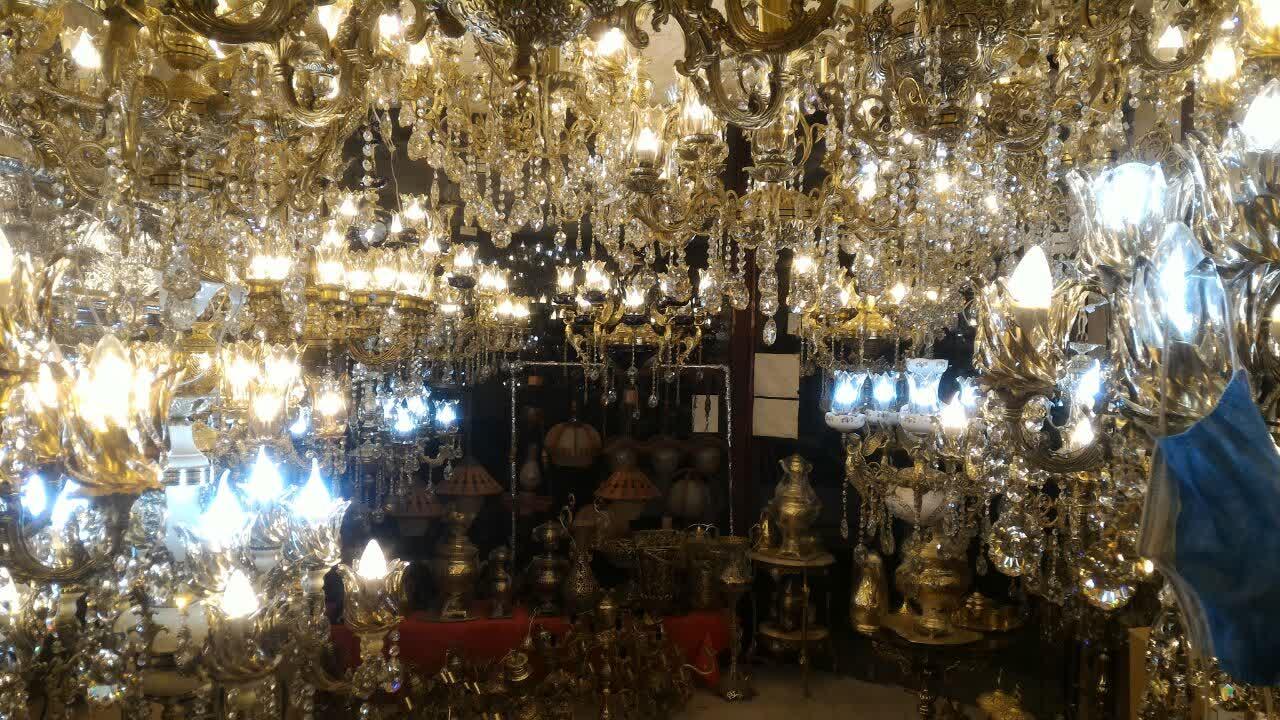 عکس لوستر عظیمی