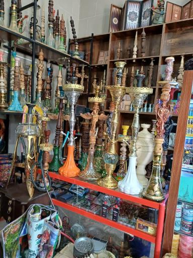 عکس ذغال و قلیان دانیال