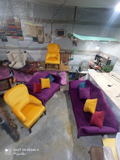 عکس تعمیرات مبل میری ۱۱۴