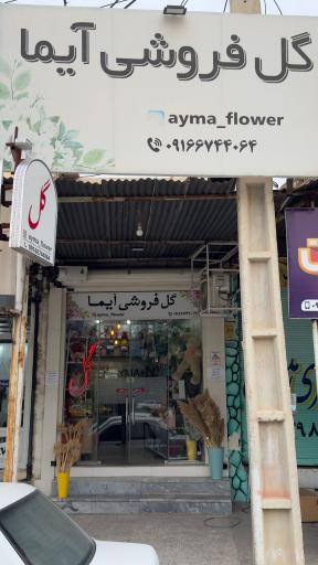عکس گلفروشی آیما 