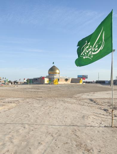 عکس حسینیه یادمان طلاییه