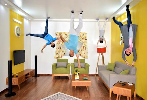 عکس موزه خانه وارونه