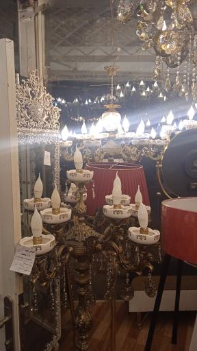 عکس نمایندگی لوستر الماس شب