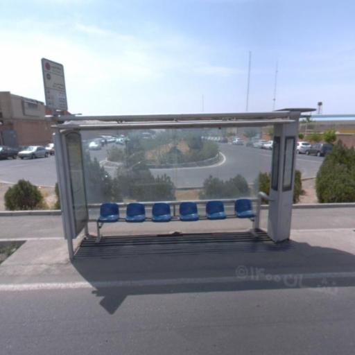عکس ایستگاه اتوبوس نخ زرین