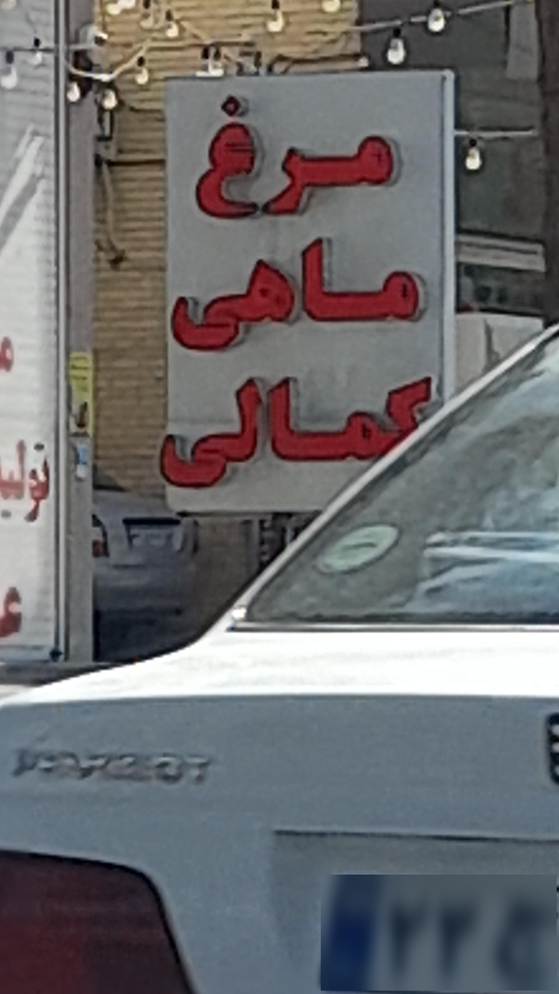 عکس مرغ و ماهی کمالی تفت