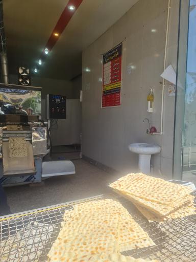 عکس نان سنگک غفاری