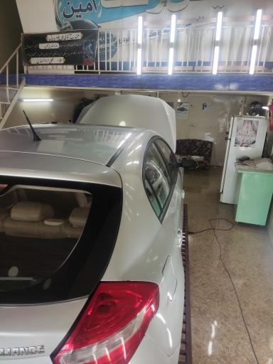 عکس تشخیص رنگ خودرو امین 