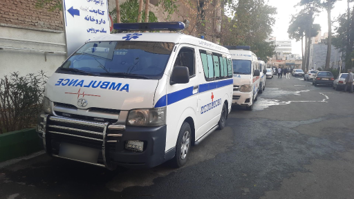 عکس آمبولانس خصوصی پیشگامان سلامت البرز