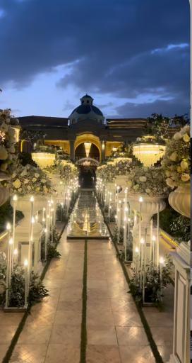 عکس باغ تالار عمارت ملل