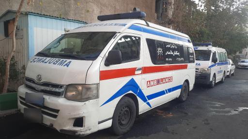 عکس آمبولانس خصوصی پیشگامان سلامت البرز