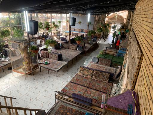 عکس باغ رستوران عمو مرشد