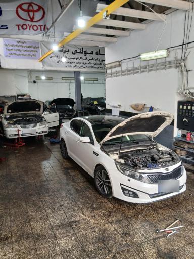 عکس تعمیرگاه مجاز رنو