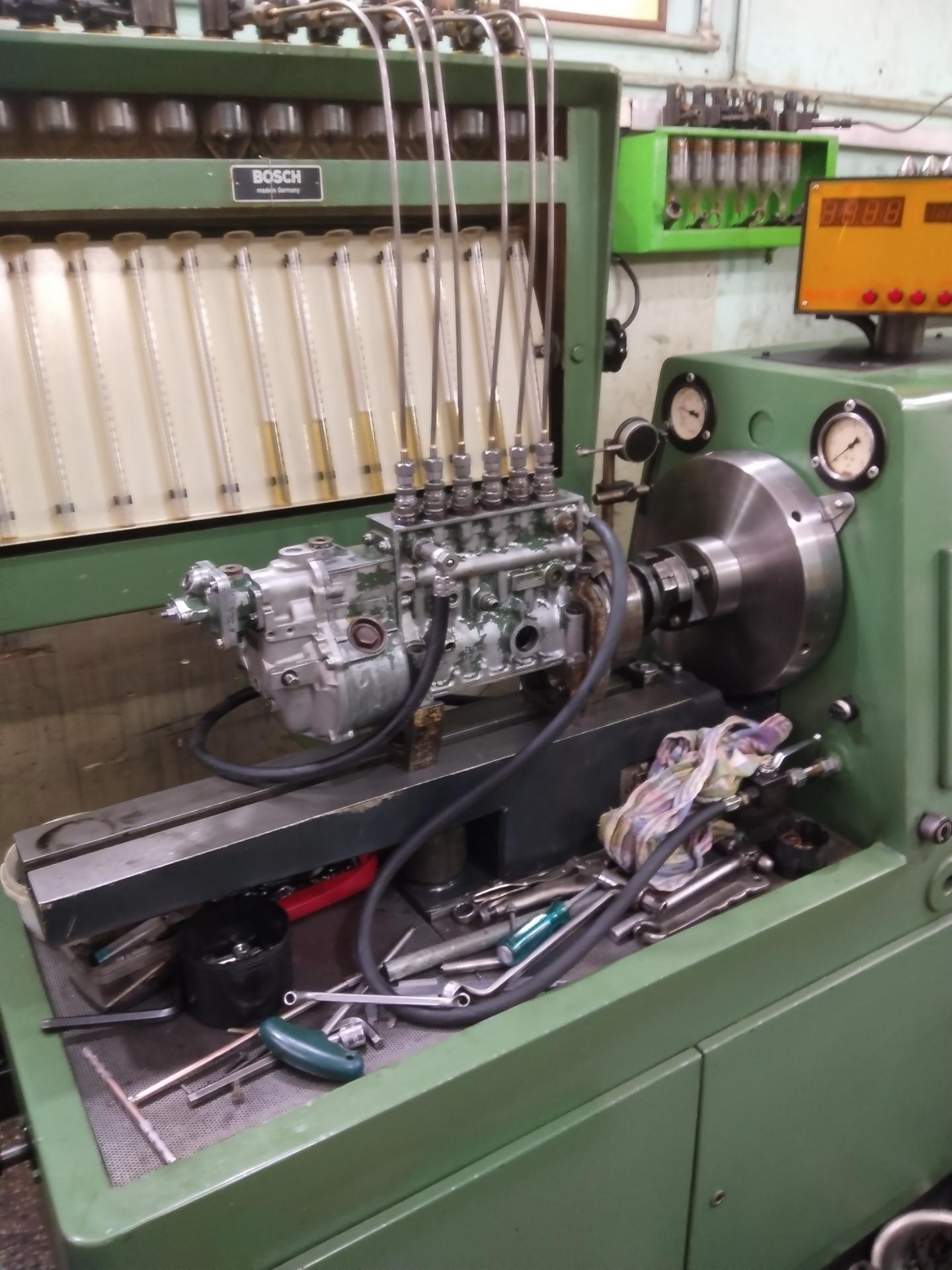 عکس تعمیرگاه پمپ انژکتور دیزل بوش