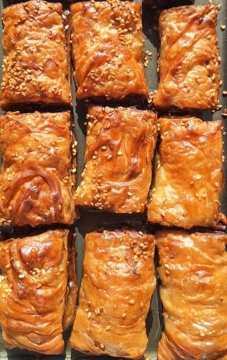 عکس باقلوا عسل چین