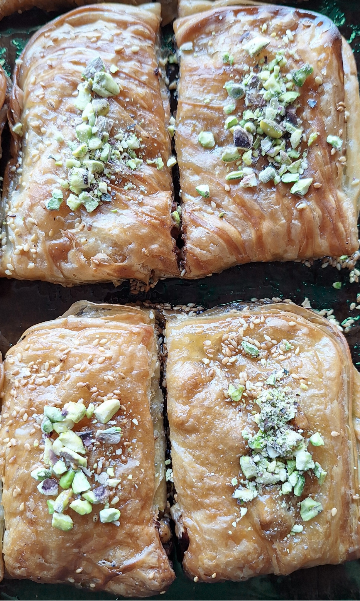 عکس باقلوا عسل چین