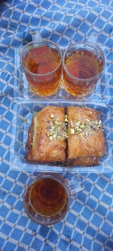 عکس باقلوا عسل چین