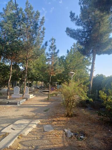 عکس آرامستان گلستان