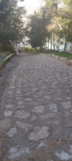 عکس ابتدای مسیر کوهپیمایی باباکوهی