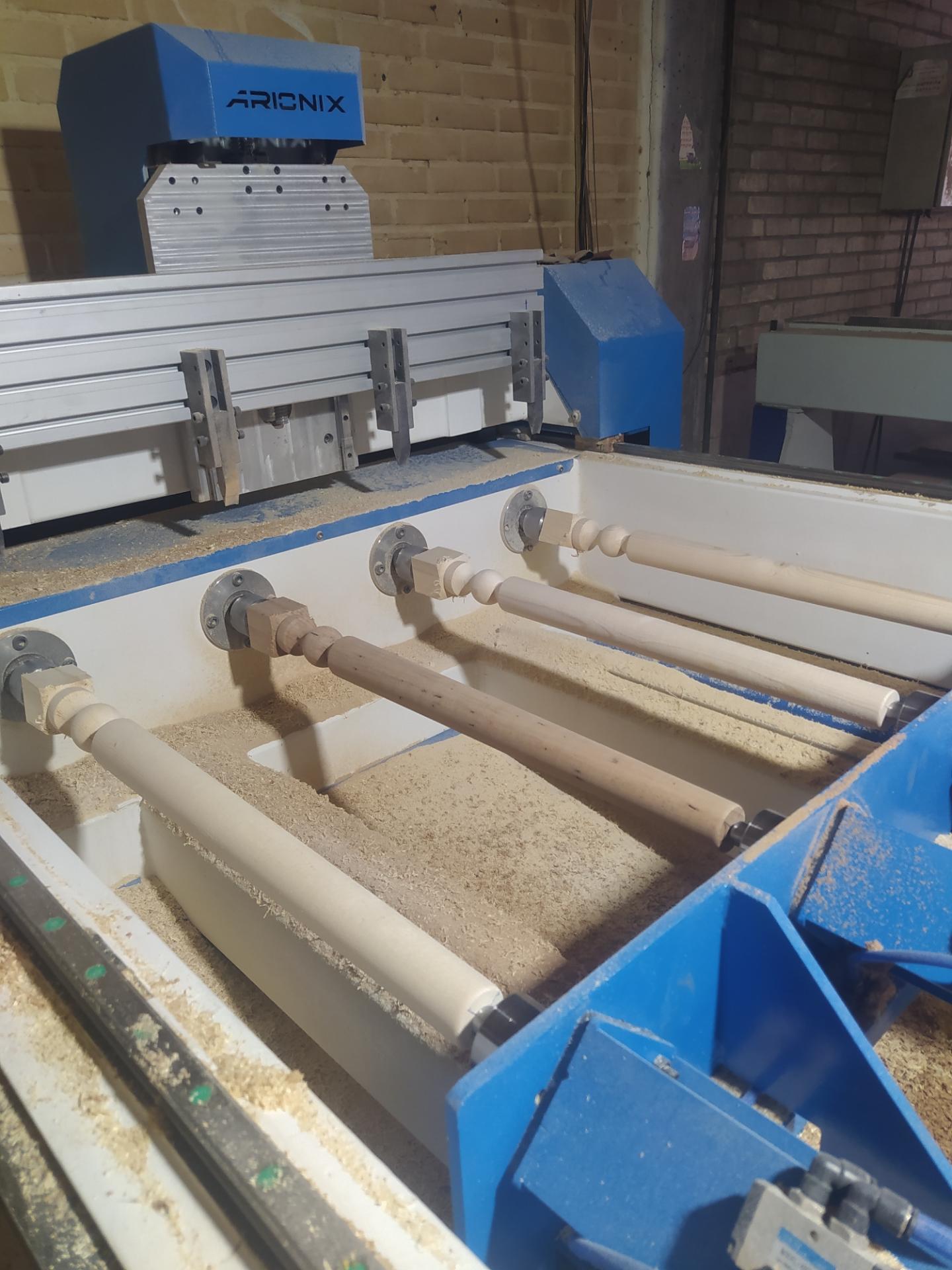 عکس کارگاه خراطی و CNC مهر