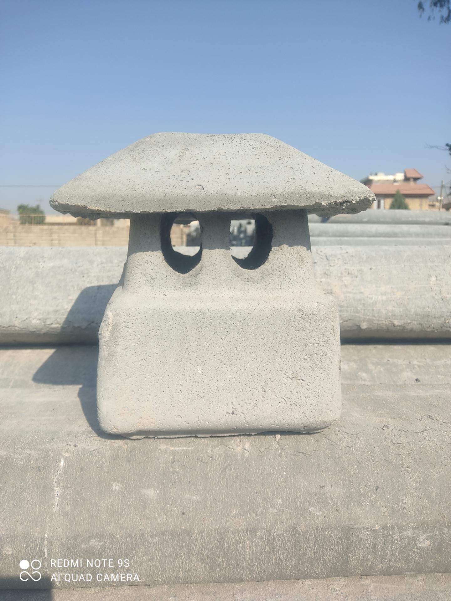 عکس پخش لوله های بخاری هواکش سیمانی ازبست