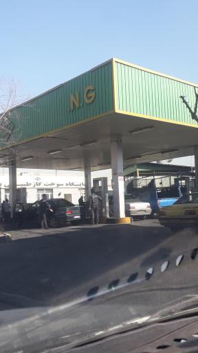 عکس پمپ گاز CNG بهمن