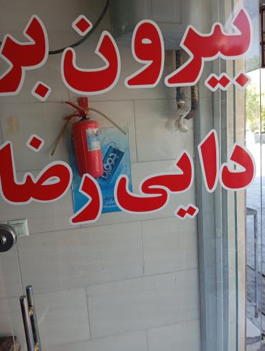 عکس بیرون بر دایی رضا