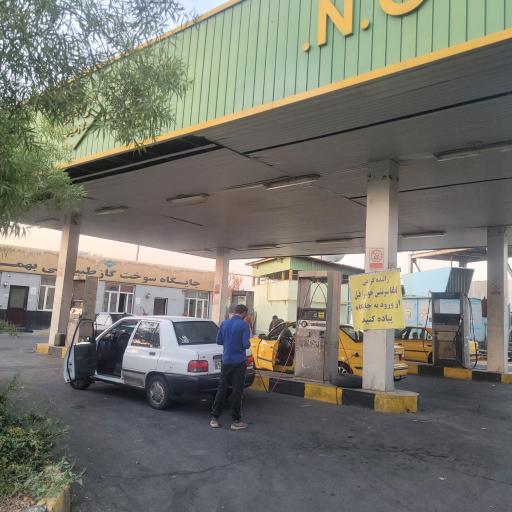 عکس پمپ گاز CNG بهمن