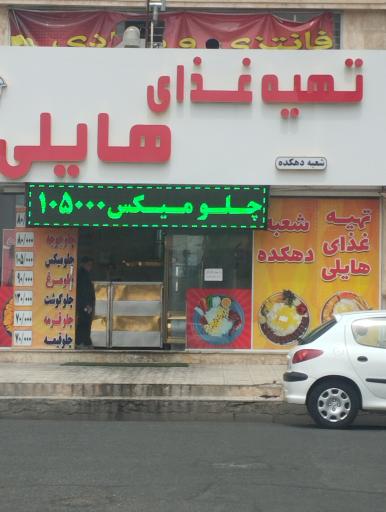 عکس تهیه غذای هایلی