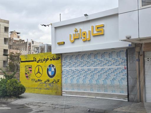 عکس کارواش و نقاشی