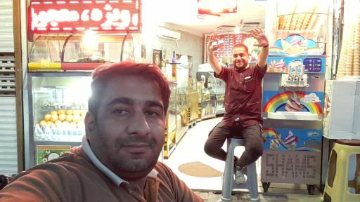 عکس آبمیوه بستنی قهوه 